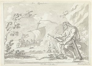 Revolution: Hercules bryder åget Revolutionen (titel på objekt)