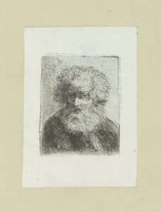 Bebaarde gamle mand The Compleat Work of Etchings af John Chalon / Oeuvre Complette des Eaux Fortes af Jean Chalon (serietitel) af Jan Chalon
