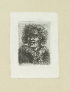 Mand sætter bontkraag The Compleat Work of Etchings af John Chalon / Oeuvre Complette des Eaux Fortes af Jean Chalon (serietitel) af Jan Chalon