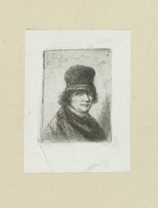 Mand sætter høj hoed The Compleat Work of Etchings af John Chalon / Oeuvre Complette des Eaux Fortes af Jean Chalon (serietitel) af Jan Chalon