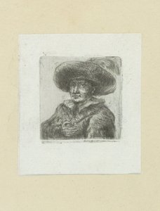 Mand sætter runde hakkede sætter veer The Compleat Work of Etchings af John Chalon / Oeuvre Complette des Eaux Fortes af Jean Chalon (serietitel) af Jan Chalon