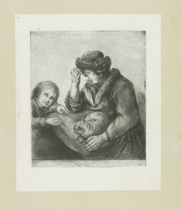 Moder bliver venlig til kat The Compleat Work of Etchings af John Chalon / Oeuvre Complette des Eaux Fortes af Jean Chalon (serietitel) af Jan Chalon