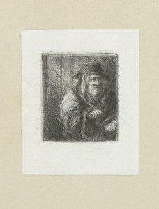 Oude mand satte kamin i hakke The Compleat Work of Etchings af John Chalon / Oeuvre Complette des Eaux Fortes af Jean Chalon (serietitel) af Jan Chalon