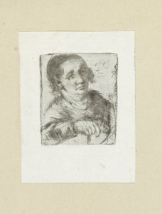 Volwassen mand sætter stok The Compleat Work of Etchings af John Chalon / Oeuvre Complette des Eaux Fortes af Jean Chalon (serietitel)