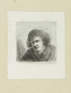 Volwassen man, naar links The Compleat Work of Etchings af John Chalon / Oeuvre Complette des Eaux Fortes af Jean Chalon (serietitel) af Jan Chalon