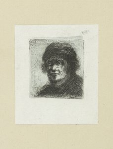 Volwassen man, naar links The Compleat Work of Etchings af John Chalon / Oeuvre Complette des Eaux Fortes af Jean Chalon (serietitel) af Jan Chalon
