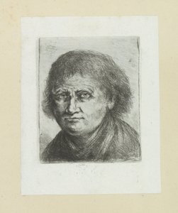 Volwassen man, naar links The Compleat Work of Etchings af John Chalon / Oeuvre Complette des Eaux Fortes af Jean Chalon (serietitel) af Jan Chalon