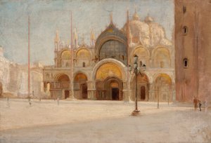 Markuspladsen i Venedig af Jan Ciągliński