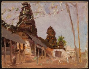 Gade i byen - studie. Fra en rejse til Indien af Jan Ciągliński