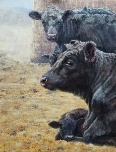 Familien Black Cattle af Jan Clizer