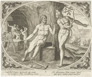 Phoebus informerer Vulcan om utroskaben Venus og Mars (serietitel)