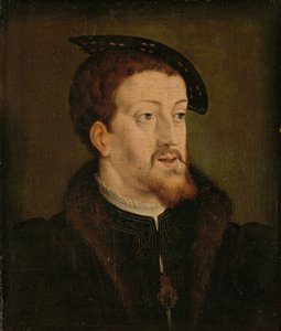 Portræt af Charles V, den hellige romerske kejser, ca. 1530