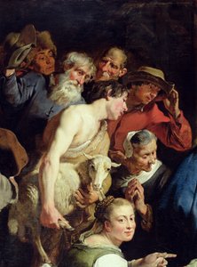 Hyrdernes tilbedelse, efter 1628 (detalje af 247420)