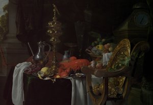 Still Life: A Banqueting Scene, sandsynligvis ca. 1640-41. af Jan Davidsz de Heem