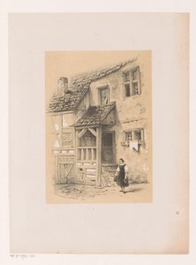 Facade på et beboelseshus af Jan Diederikus Kruseman