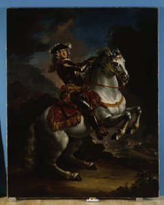 Kurfyrst Johann Wilhelm von Pfalz-Neuburg til Hest af Jan Frans van Douven