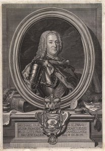Portræt af prins Michal Fryderyk Czartoryski 1696-1775, midten af ​​det 18. århundrede.
