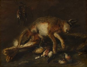 En Hare og Fugle. af Jan Fyt