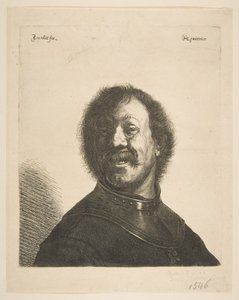 Laughing Man in a Gorget, 1620-40.