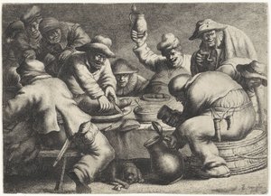 Bondens måltid af Jan Gillisz. van Vliet