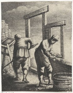 murere Beskæftigelser (serietitel) af Jan Gillisz. van Vliet