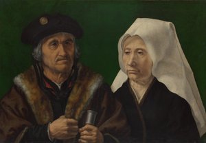 Et ældre ægtepar, ca. 1520 af Jan Gossaert