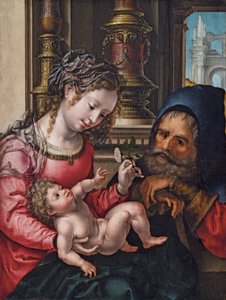 Den hellige familie af Jan Gossaert