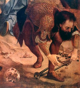 Nedstigningen fra korset detalje, c1520 af Jan Gossaert