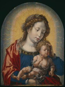 Jomfru og barn, ca. 1520. af Jan Gossaert
