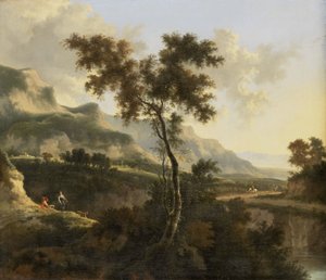 bjergrigt landskab