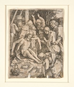 Lamentation, fra The Passion af Jan Harmensz. Muller