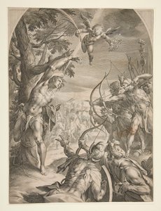 Sankt Sebastians martyrium af Jan Harmensz. Muller