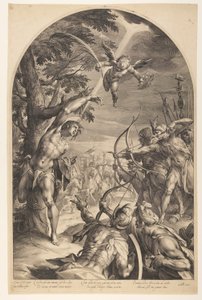 Sankt Sebastians martyrium af Jan Harmensz. Muller