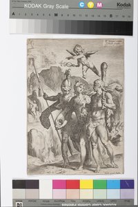 Minerva, ledet af Hercules og Mars