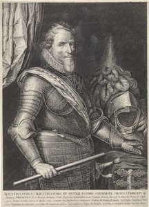 Portræt af Prins Maurits af Orange af Jan Harmensz. Muller