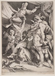 Venus og Merkur af Jan Harmensz. Muller