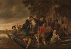 Den glade hjemkomst af Jan Havicksz. Steen
