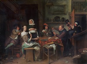 Kortspillerne af Jan Havickszoon Steen