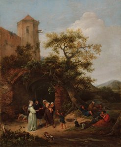 Spåkonen, ca. 1650-1654 af Jan Havickszoon Steen