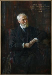 Portræt af Max Rooses 1839-1914, 1914. af Jan Hendrik Luyten
