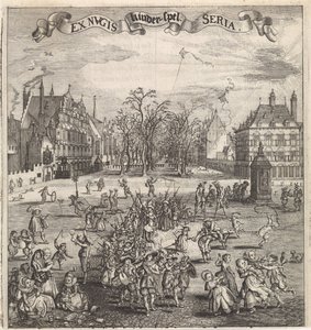 Børnespil i Haag Børnespil (titel på objekt) af Jan Hendriksz. Verstraelen