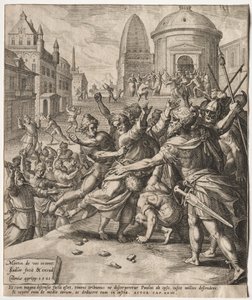 Anholdelsen af St. Paul, 1581. af Jan I Sadeler