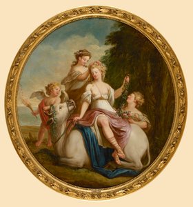 Europas voldtægt, 1723. af Jan Jakob Spoede