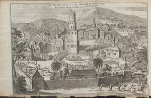 Stepan Razins optøjer i Astrakhan Fra: Three Remarkable Voyages, 1675 af Jan Jansz. Struys