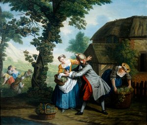 De fire årstider: Efterår af Jan Josef the Elder Horemans