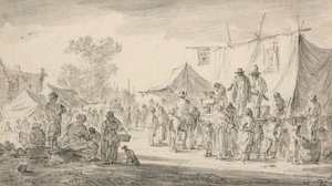 Landsmesse, 1653 af Jan Josephsz van Goyen