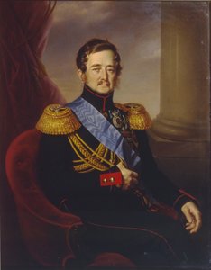 Portræt af Ivan Fyodorovich Paskevich, greve af Erivan, vicekonge af Kongeriget Polen, 1845