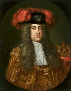 Portræt af kejser Karl VI Habsburg (1685-1740) med ordenen af det gyldne skind