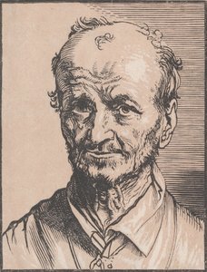 Buste af en mand, 1600-tallet. af Jan Lievens