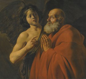Sankt Peter løsladt fra fængslet af Jan Lievens
